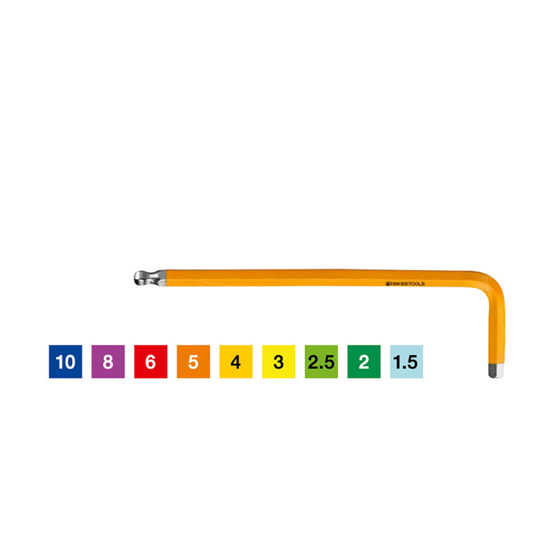 PB 212 RB RainBow key L-wrenches with ball point - Big-tools Industrial Supply Tools for Metal Cutting