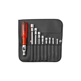 PB 225/226/227 Classic articulated handle, set with interchangeable blades in a compact imitation leather roll-up case - Big-tools Industrial Supply Tools for Metal Cutting