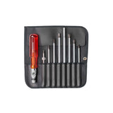 PB 225/226/227 Classic articulated handle, set with interchangeable blades in a compact imitation leather roll-up case - Big-tools Industrial Supply Tools for Metal Cutting