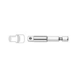 PB 454 Hexagonal (1/4”) Adaptor – Square (1/4”) for Socket Inserts - Big-tools Industrial Supply Tools for Metal Cutting