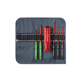 PB 5215 SU Classic VDE Slim screwdriver set in a compact high-quality roll-up textile case - Big-tools Industrial Supply Tools for Metal Cutting