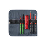 PB 5215 SU Classic VDE Slim screwdriver set in a compact high-quality roll-up textile case
