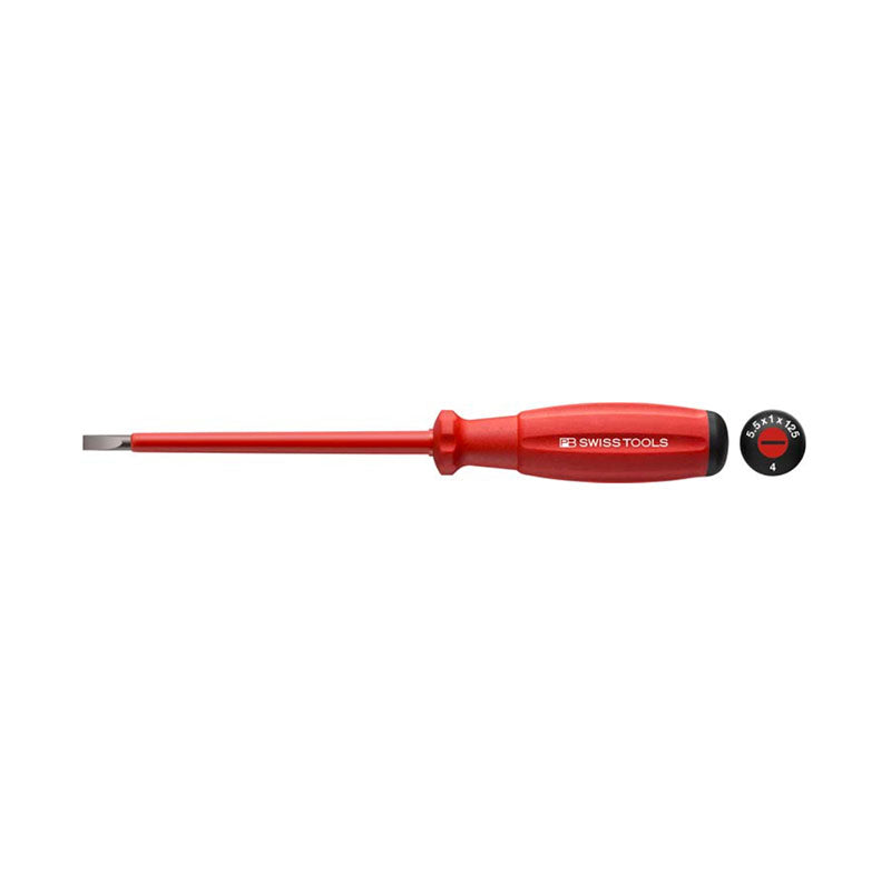 PB 58100 SwissGrip VDE screwdriver, fully insulated up to 1000 V AC/1500 V DC according to IEC/EN 60900 - Big-tools Industrial Supply Tools for Metal Cutting