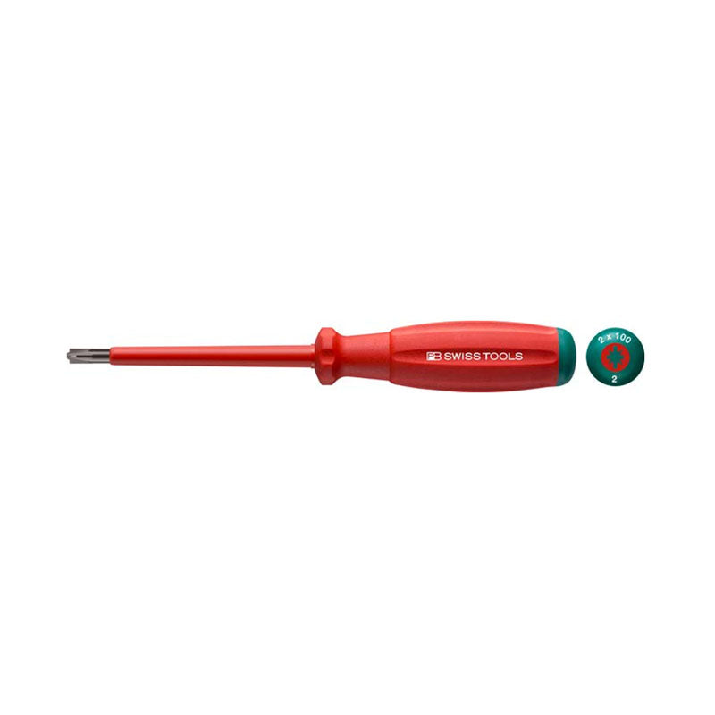PB 58180 SwissGrip VDE screwdriver, fully insulated up to 1000 V AC/1500 V DC according to IEC/EN 60900 - Big-tools Industrial Supply Tools for Metal Cutting