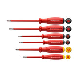 PB 58542 SwissGrip VDE screwdriver set, fully insulated up to 1000 V AC/1500 V DC according to IEC/EN 60900 - Big-tools Industrial Supply Tools for Metal Cutting