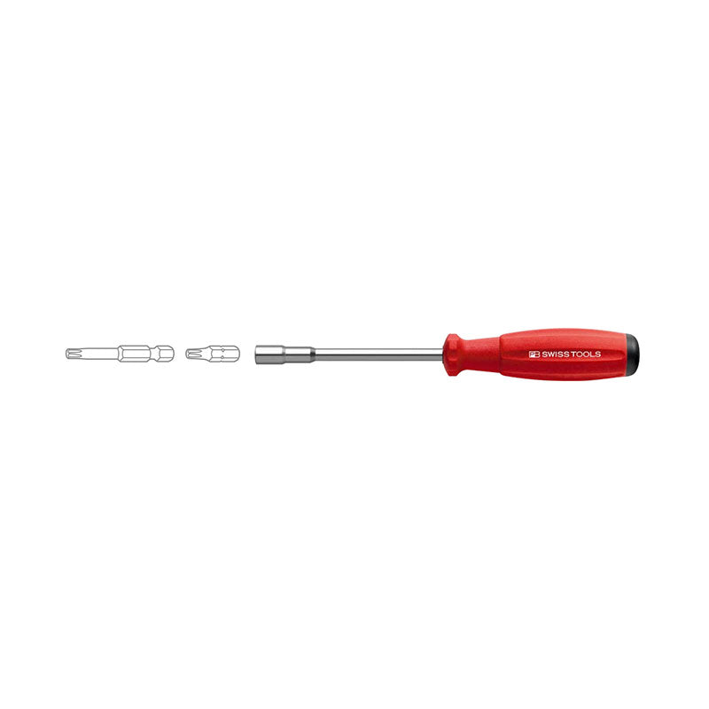 PB 8451 M SwissGrip Universal Bit Holder, for PrecisionBits C 6.3 and E 6.3 (1/4”) - Big-tools Industrial Supply Tools for Metal Cutting