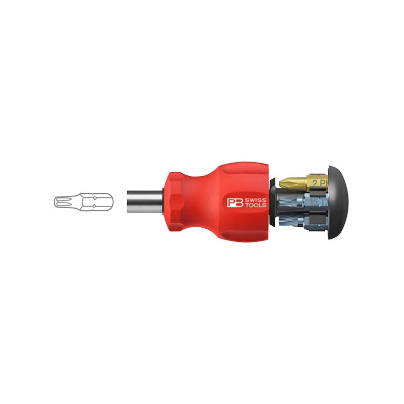 PB 8453 Insider Stubby – Pocket Tool with integrated bit magazine and 6 PrecisionBits C6 - Big-tools Industrial Supply Tools for Metal Cutting