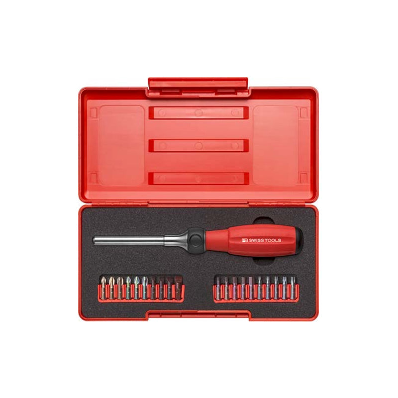 PB 8510 R100 Set Twister - bit holder with ratchet, set in practical ToolBox