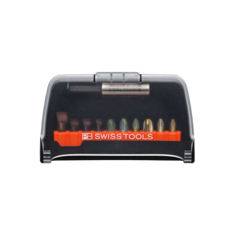 PB C6 986 PrecisionBit, Design C 6.3 (1/4”), Set in BitCase, with Belt-Clip - Big-tools Industrial Supply Tools for Metal Cutting