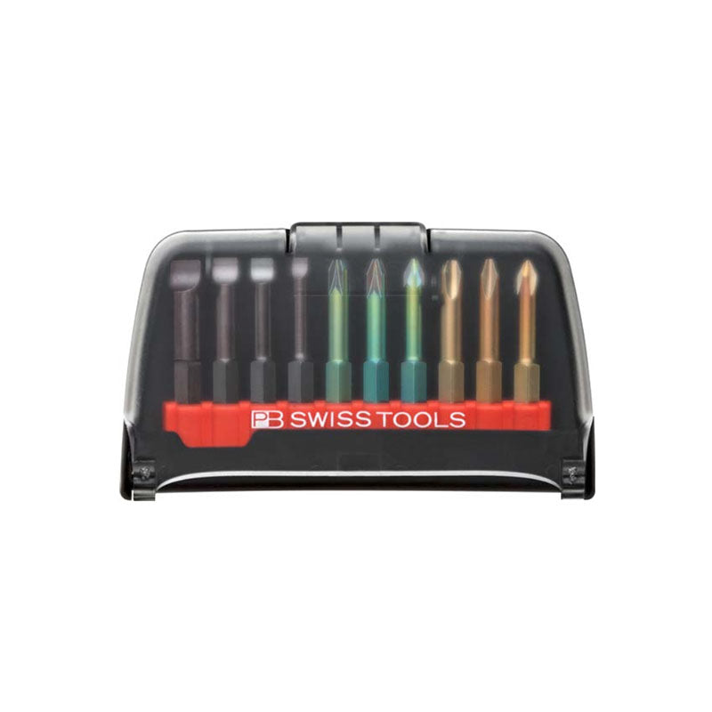 PB E6 986 PrecisionBit, Design E 6.3 (1/4"), Set in BitCase, with Belt-Clip - Big-tools Industrial Supply Tools for Metal Cutting