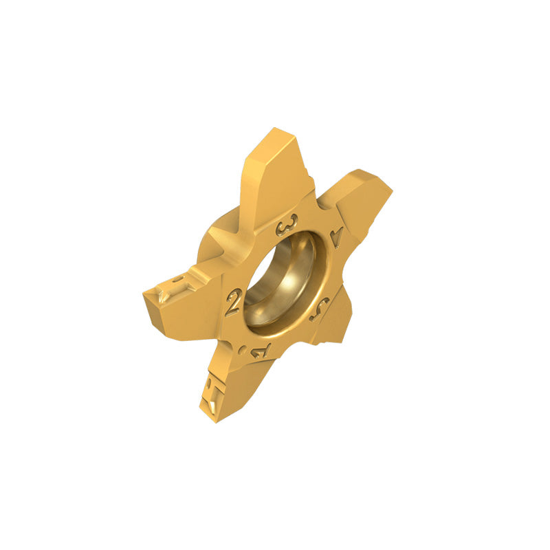 PENTA 17-NX-RS : Pentagonal Inserts for Precision Grooving and Parting Off for Next to Shoulder Applications - Big-tools Industrial Supply Tools for Metal Cutting