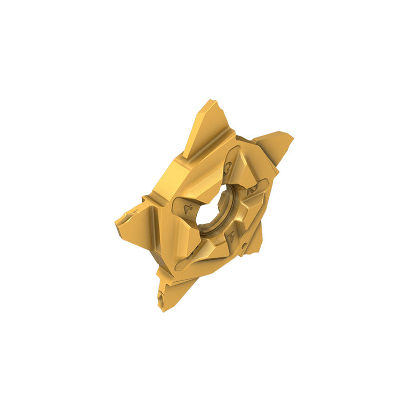 PENTA 24R/L-DSL : Parting Insert with 5 Angled Cutting Edges to Minimize Burr Size. Can be Clamped also on Standard PENTA-CUT Holders - Big-tools Industrial Supply Tools for Metal Cutting