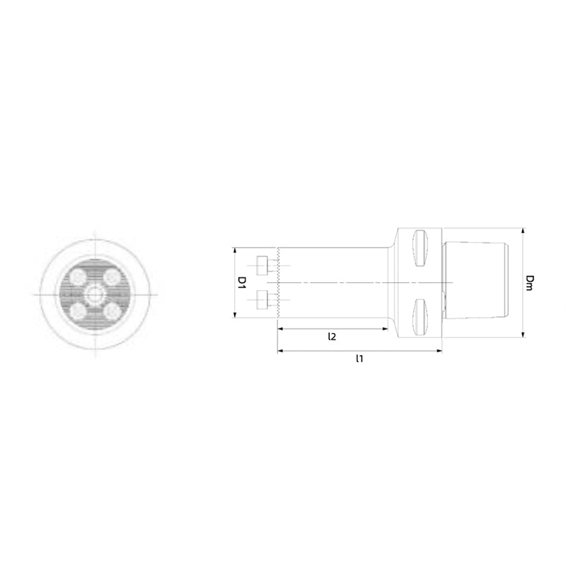 PSC-SR Face Slotting PSC32-SR16-045 PSC32-SR20-050 - Big-tools Industrial Supply Tools for Metal Cutting
