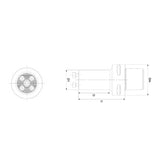 PSC-SR Face Slotting PSC32-SR16-045 PSC32-SR20-050 - Big-tools Industrial Supply Tools for Metal Cutting