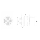 PSC-SR Adapter Handle 0° PSC32-SR32-22-NG PSC40-SR32-32-NG - Big-tools Industrial Supply Tools for Metal Cutting