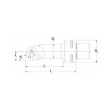 PSC Boring Bars PCLNR/L  Kr95° Coromant Capto Shank Insert: CNMM CNMG CNMA CNGA