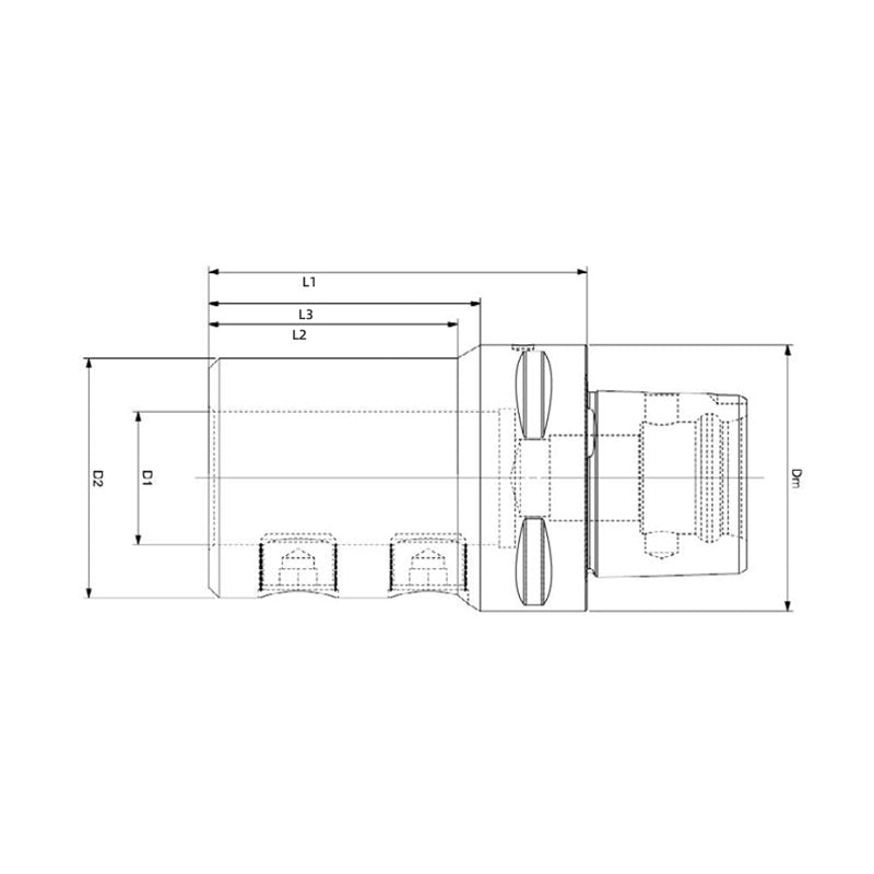 PSC Side Lock End Mill Holder-Axial PSC32 PSC40 PSC50 PSC63 PSC80 - Big-tools Industrial Supply Tools for Metal Cutting