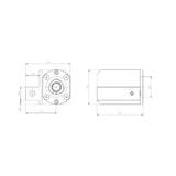 PSC Square Shank Internal Receiver PSC40/50/63 - Big-tools Industrial Supply Tools for Metal Cutting