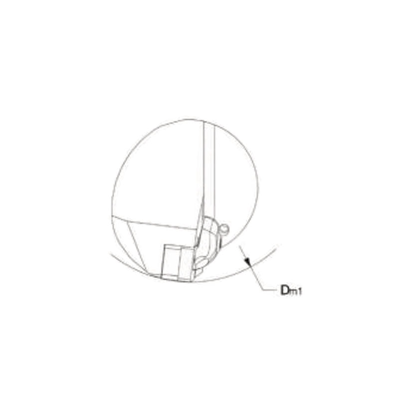 PSC Turning Holder DCLNR/L Kr95° Coromant Capto shank Insert: CNMM CNMG CNMA CNGA