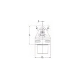 PSC Turning Holder DSDNN Kr45° Coromant Capto Shank Insert: SNMM SNMG SNMA SNGA