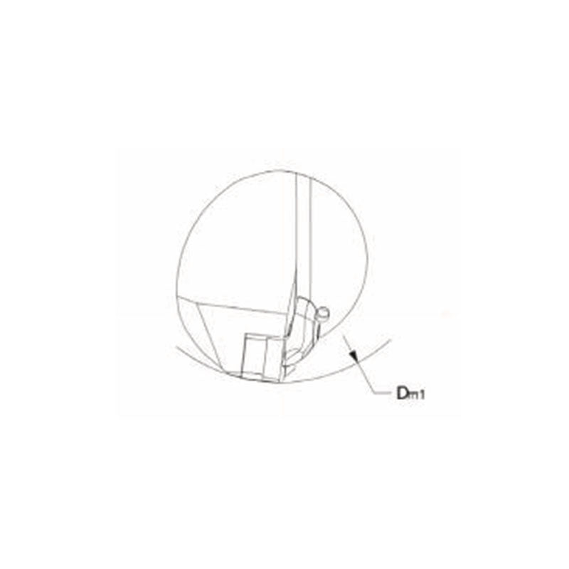 PSC Turning Holder DTJNR/L  Kr93° Coromant Capto Shank Insert: TNMM TNMX TNMG TNMA TNGA