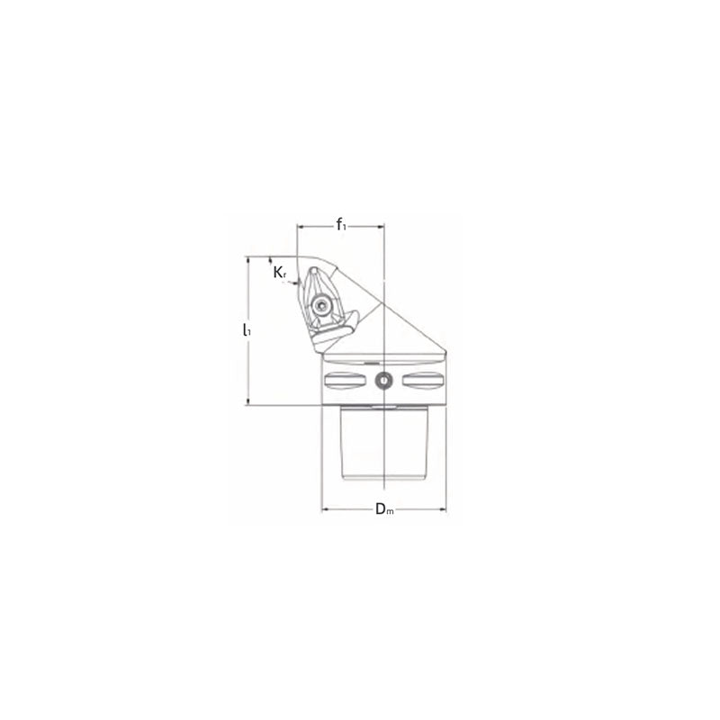 PSC Turning Holder DWLNR/L Kr95° Coromant Capto Shank Insert: WNMM WNMG WNGA WNMA