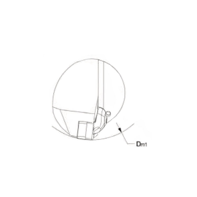 PSC Turning Holder DWLNR/L Kr95° Coromant Capto Shank Insert: WNMM WNMG WNGA WNMA