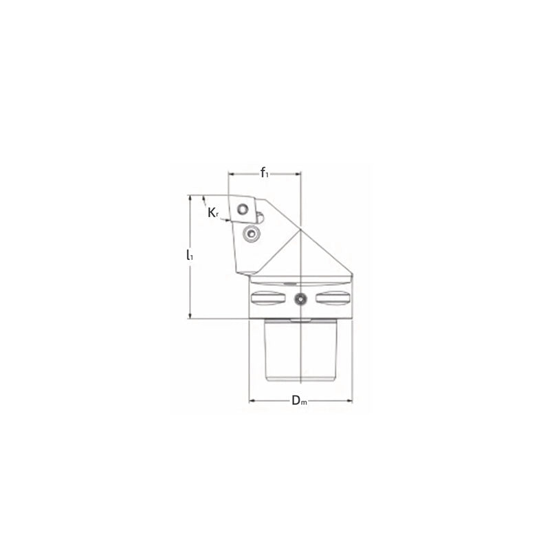 PSC Turning Holder PCLNR/L  Kr95° Coromant Capto Shank Insert: CNMM CNMG CNMA CNGA