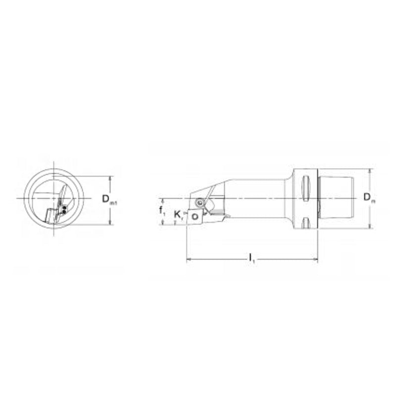 PSC Turning Holder PCLNR/L-Kr95°(HP) Coromant Capto Shank Insert: CNMM CNMG CNMA CNGA - Big-tools Industrial Supply Tools for Metal Cutting