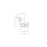 PSC Turning Holder PDJNR/L  Kr93° Coromant Capto Shank Insert: DNMM DNMX DNMG DNMA DNGA