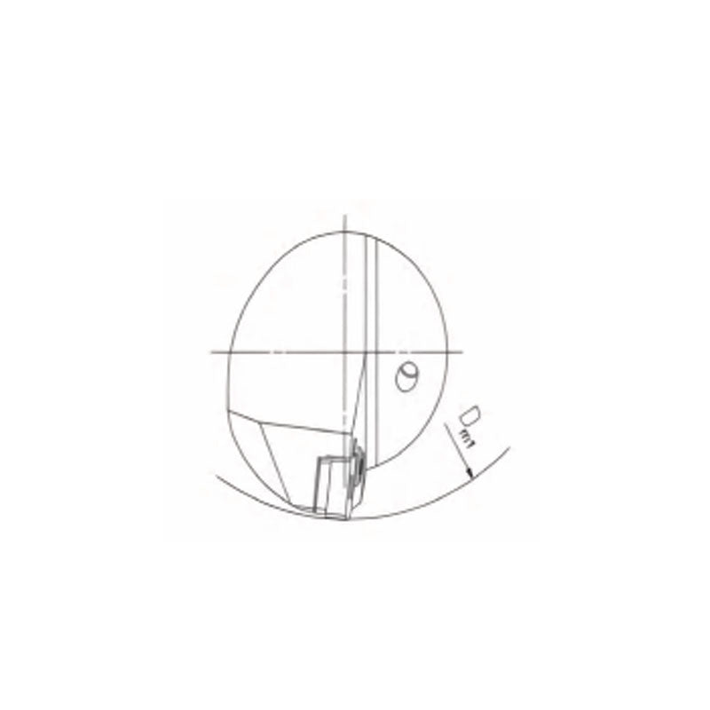 PSC Turning Holder PDJNR/L  Kr93° Coromant Capto Shank Insert: DNMM DNMX DNMG DNMA DNGA