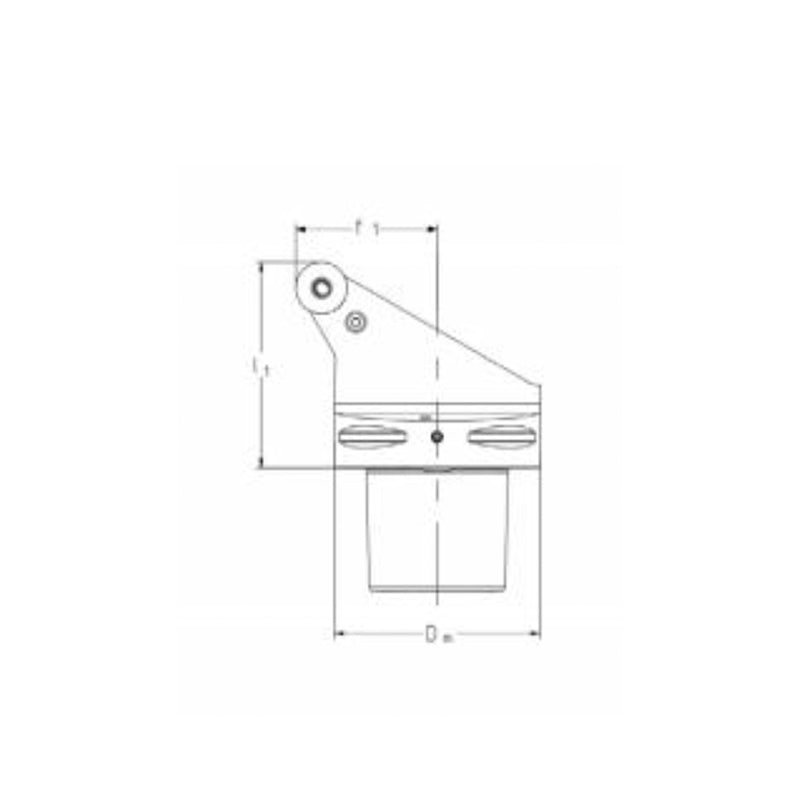PSC Turning Holder PRSCR/L Coromant Capto shank Insert: RCMX RCMT - Big-tools Industrial Supply Tools for Metal Cutting