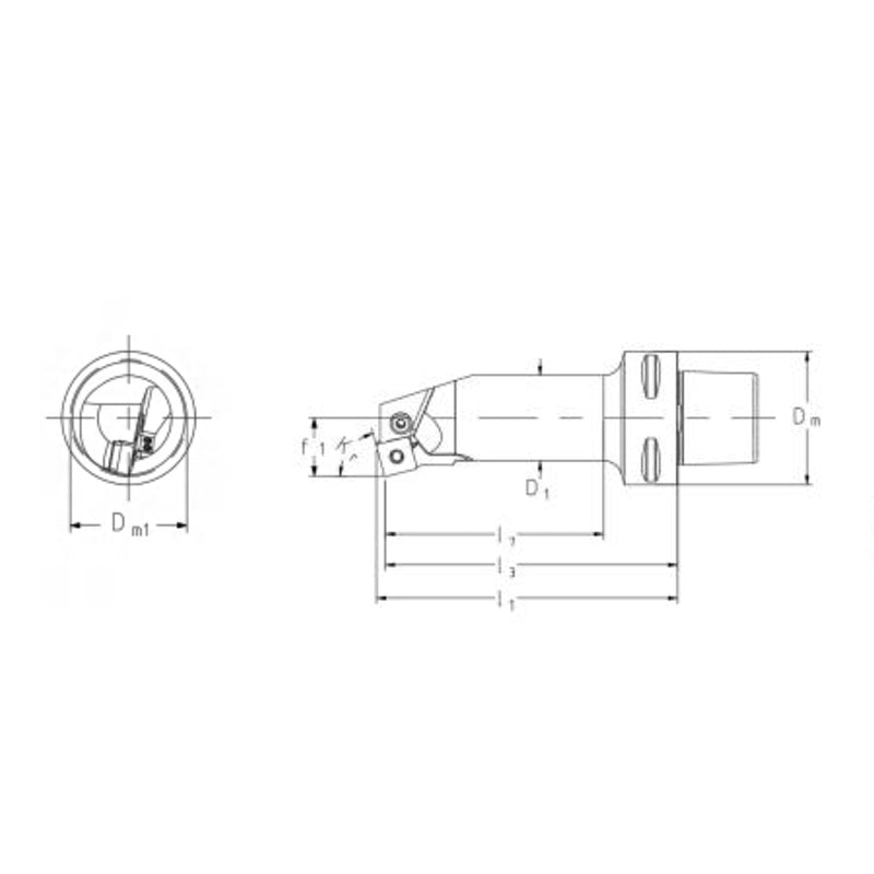 PSC Turning Holder PSKNR/L-Kr75°(HP) Coromant Capto Shank Insert: SNMM SNMG SNMA SNGA - Big-tools Industrial Supply Tools for Metal Cutting