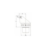 PSC Turning Holder SCLCR/L  Kr95° Coromant Capto Shank Insert: CCMT CCGT CCGX CCET CCMW