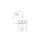 PSC Turning Holder SCLCR/L-Kr95° Coromant Capto Shank Insert: CCMT CCGT CCGX CCET CCMW - Big-tools Industrial Supply Tools for Metal Cutting