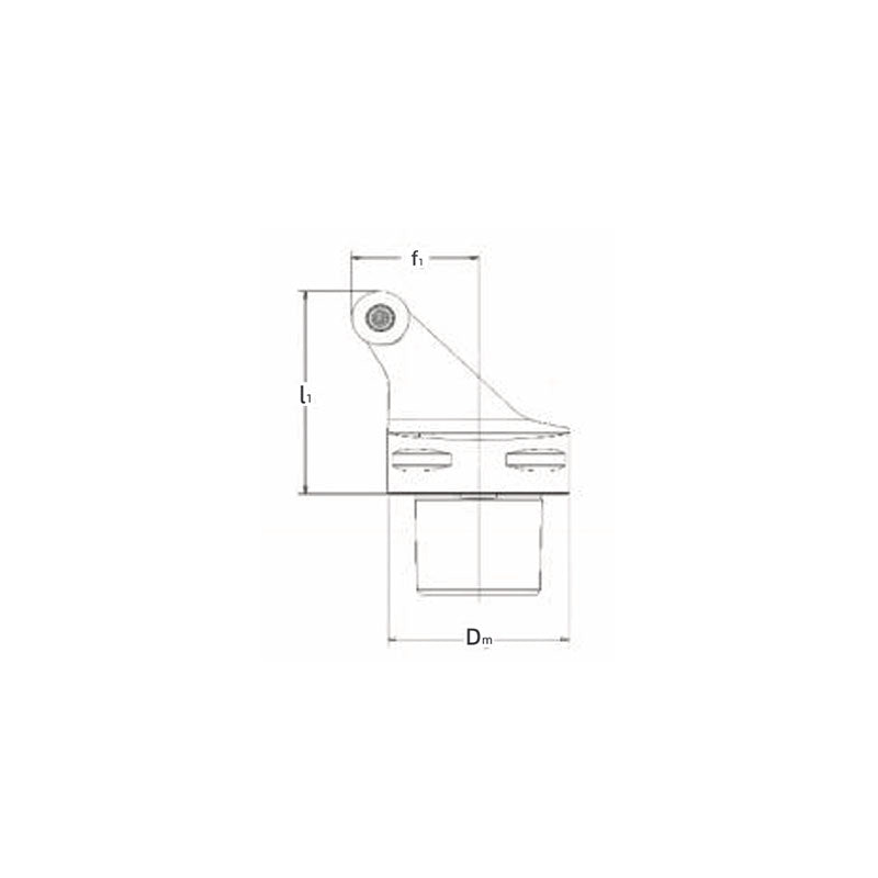 PSC Turning Holder SRSCR/L  Kr27° Coromant Capto Shank Insert: RCMT RCGX-AL