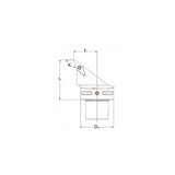 Turning Holder SVHBR/L  Kr107.5° Coromant Capto Shank Insert: VBMT VBGT VCGX VCEX VCGT VCET VBMW VCMW