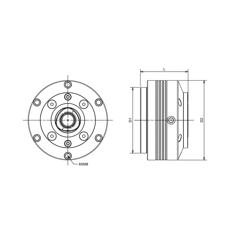 PSC Pneumatic Zero Point BZ500-PSC63A-150 BZ500-PSC80A-170 - Big-tools Industrial Supply Tools for Metal Cutting