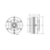 PSC Pneumatic Zero Point BZ500-PSC63A-150 BZ500-PSC80A-170 - Big-tools Industrial Supply Tools for Metal Cutting
