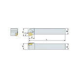 PSKN R/L Turning tool holder A P - Makotools Industrial Supply Tools for Metal Cutting