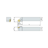 PSSN R/L Turning tool holder A P - Makotools Industrial Supply Tools for Metal Cutting