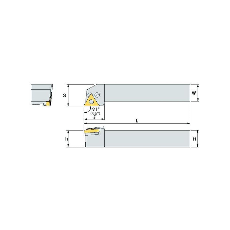 PTG(J)N  R/L Turning tool holder A P - Makotools Industrial Supply Tools for Metal Cutting