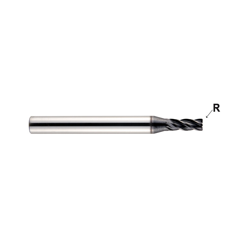 Plain Shank EMB43 /Flat Shank EMB44, Carbide,  4 Flute Short Length Corner Radius  V7 MILL INOX End mills - Big-tools Industrial Supply Tools for Metal Cutting