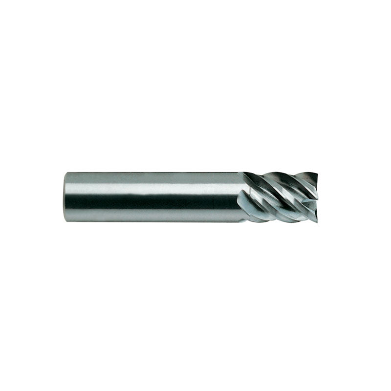 Plain Shank E5066 Series, Carbide, 5 Flute 45° Helix Stub Length CARBIDE End Mills 1/8～1