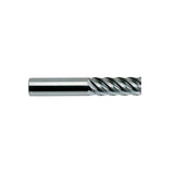 Plain Shank E5067 Series, Carbide, 5 Flute 45° Helix Regular Length CARBIDE End Mills 1/8～1