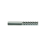 Plain Shank E5068 Series, Carbide, 5 Flute 45° Helix Medium & Long Length CARBIDE End Mills 1/4～1
