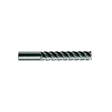 Plain Shank E5073 Series, Carbide, 5 Flute 45° Helix Extra Long Length CARBIDE End Mills 5/16～1