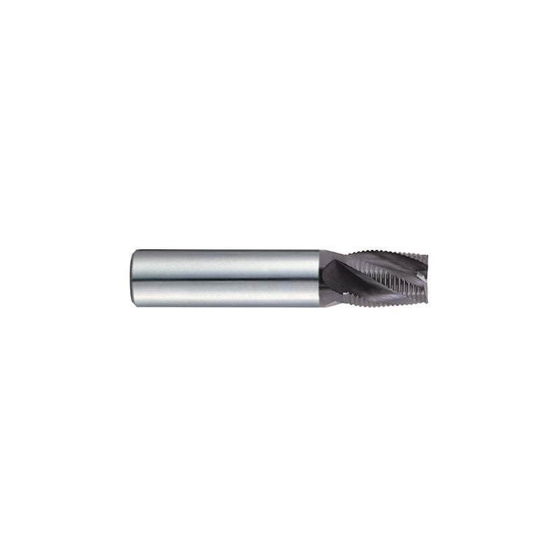 Plain shank EH094 Series Carbide, Multi Flute Stub Length Fine Pitch Roughing JET-POWER End Mills
