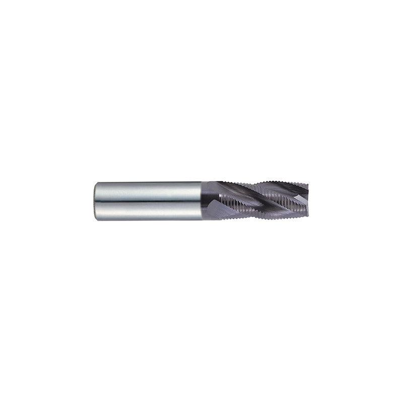 Plain shank EH095 Series Carbide, Multi Flute Stub Length Fine Pitch Roughing JET-POWER End Mills