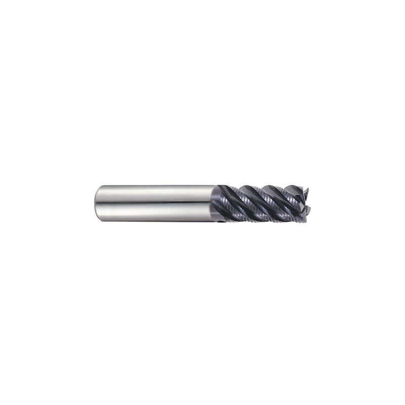 Plain shank EH969 Series Carbide, Multi Flute 45° Helix Long Length Fine Pitch Roughing JET-POWER End Mills